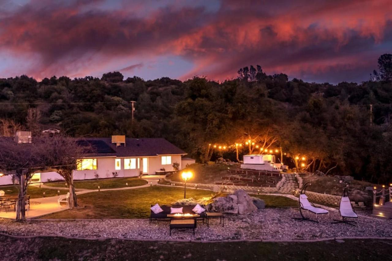 אהוואני Fairy Tale 13-Acre Sunset Villa At Windy Gap Valley Near Yosemite מראה חיצוני תמונה