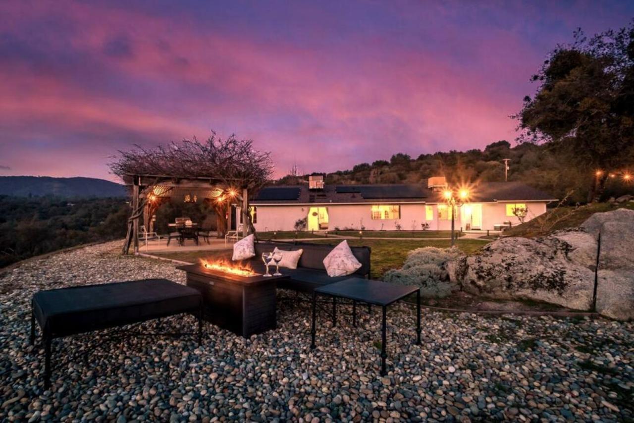 אהוואני Fairy Tale 13-Acre Sunset Villa At Windy Gap Valley Near Yosemite מראה חיצוני תמונה